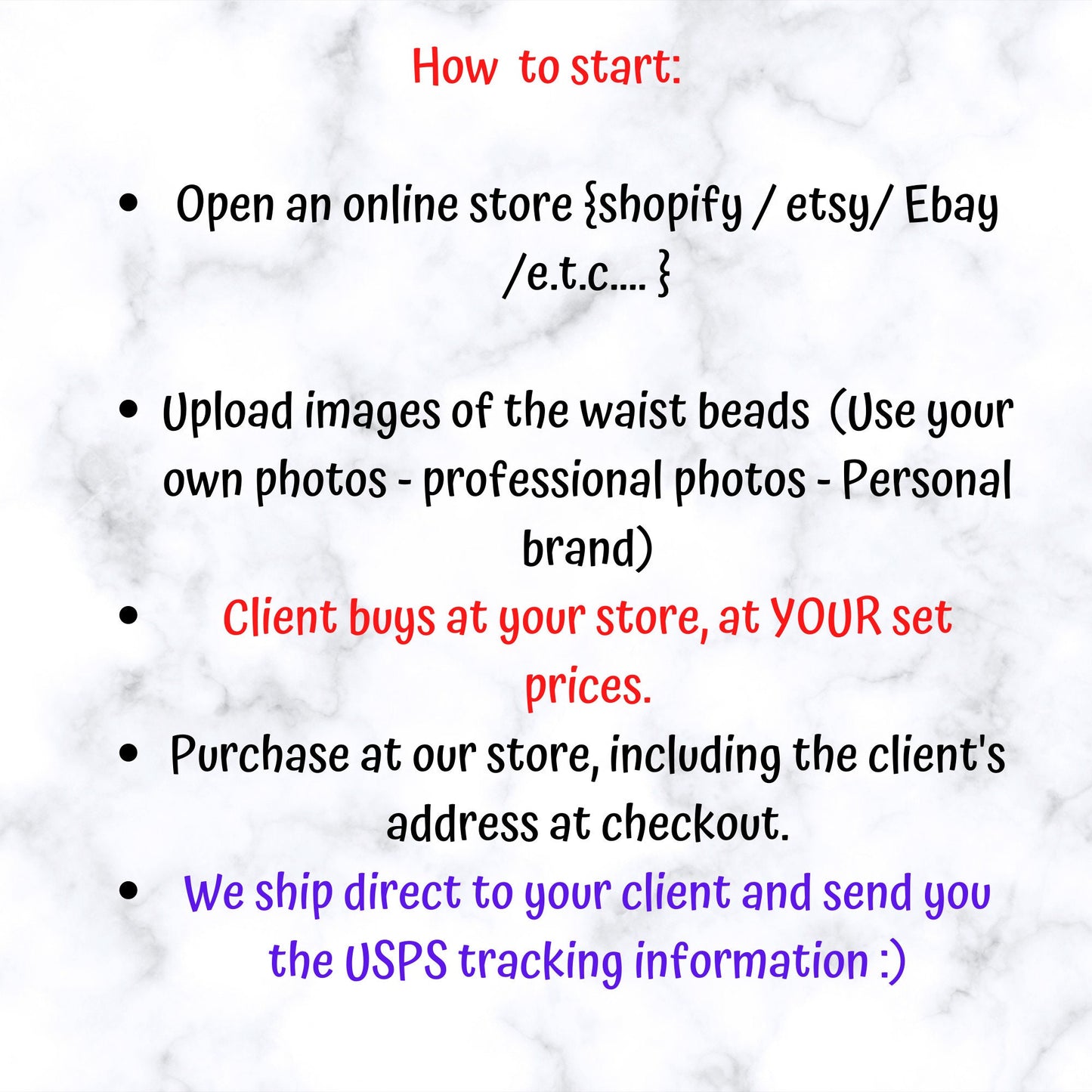 PASSIVE INCOME, Drop Shipping Tie On Waist Beads, Drop Shipping Waist Beads